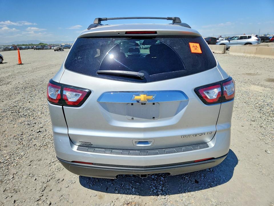2016 Chevrolet Traverse VIN 1GNKRFED3GJ308949 COPART salvage auction — ROLLOVER, Co - Public - Salvage Title, sold $900 on 2026-07-02 (photo 6)