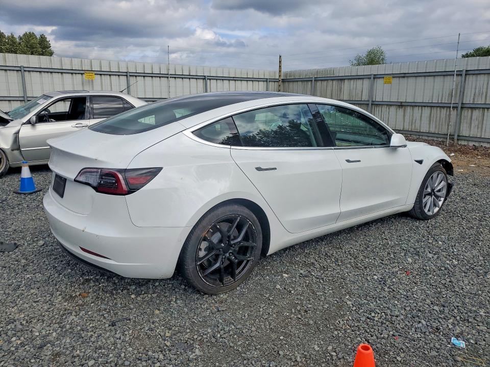 2020 Tesla VIN 5YJ3E1EAXLF709112 COPART salvage auction — FRONT END, Salvage Title, sold $60 on 2026-07-27 (photo 3)