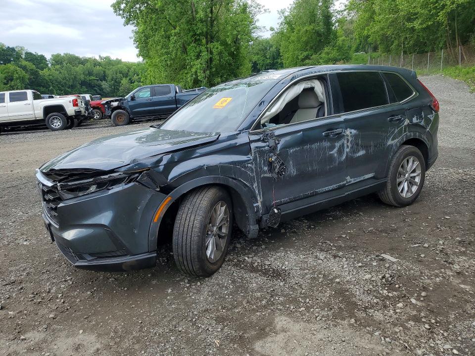 2023 Honda Cr-v VIN 7FARS4H48PE013997 COPART salvage auction — ROLLOVER, Ny - Mv-907A Salvage Certificate, sold $7,400 on 2026-07-14 (photo 1)