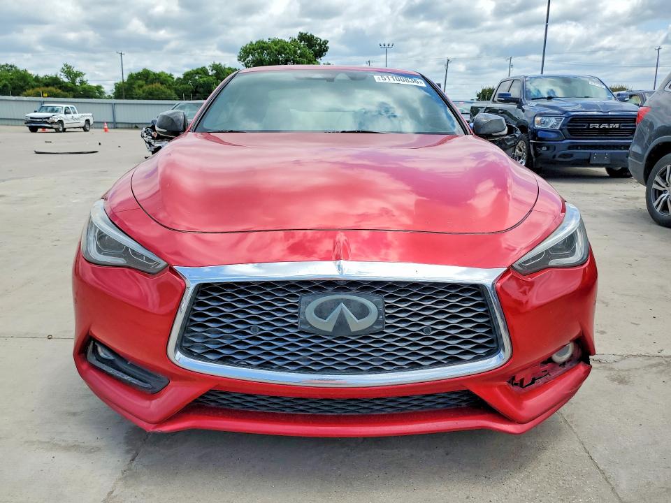 2017 Infiniti Q60 VIN JN1FV7EK6HM611091 COPART salvage auction — HAIL, TX - SALVAGE VEHICLE TITLE, sold $4,300 on 2026-07-02 (photo 5)