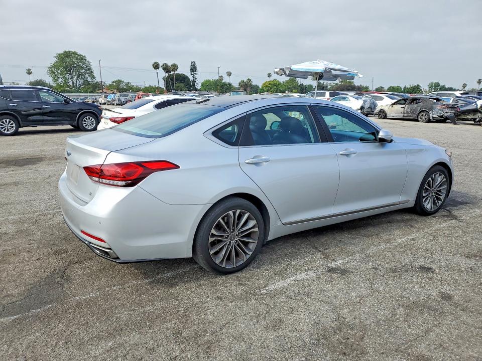 2015 Hyundai VIN KMHGN4JE3FU102214 COPART salvage auction — MINOR DENT/SCRATCHES, Mt - Dis/Dlr/Exp Only Clean Title, sold $1,350 on 2026-07-07 (photo 3)