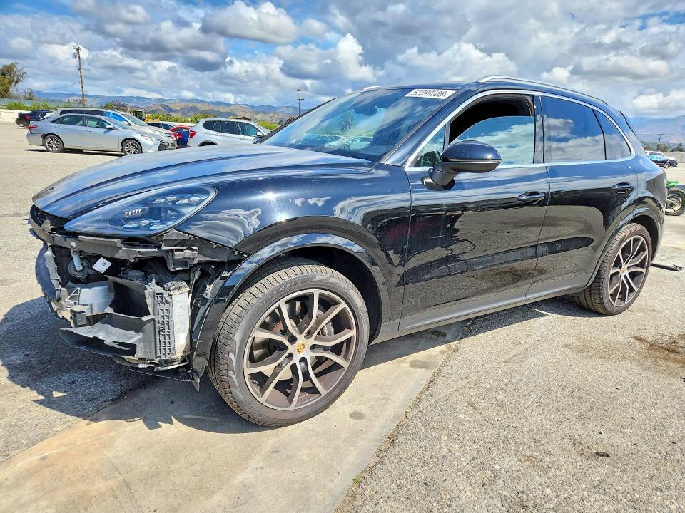 2021 Porsche VIN WP1AA2AY4MDA00436 COPART salvage auction — FRONT END, Ks - Cert Of Title-Salvage, sold $19,500 on 2026-08-11 (photo 1)