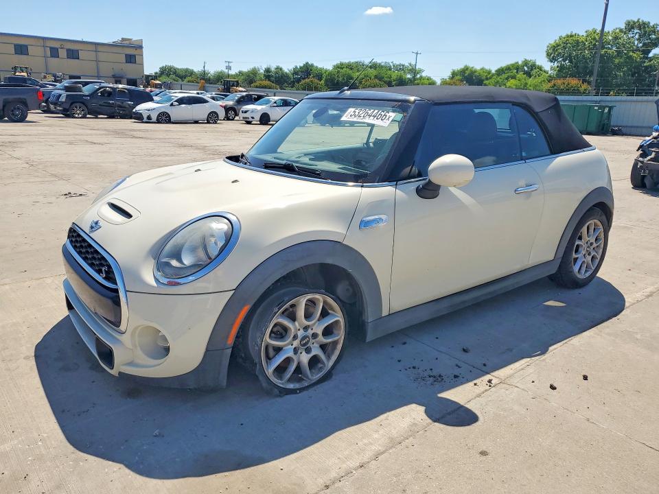2017 Mini Cooper VIN WMWWG9C51H3C80457 COPART salvage auction — FRONT END, Tx - Salvage Vehicle Title, sold $1,350 on 2026-07-13 (photo 1)