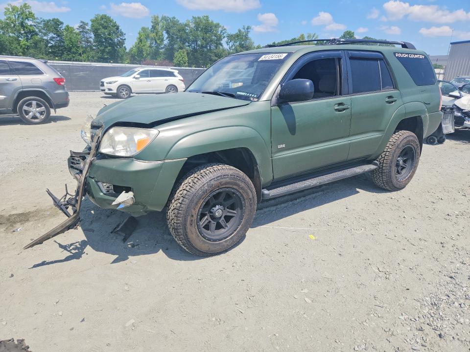 2003 Toyota 4runner VIN JTEZU14R930012917 COPART salvage auction — FRONT END, Sc - Cert Of Title-Salvage, sold $2,150 on 2026-07-29 (photo 1)