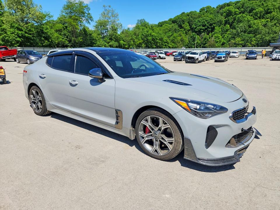 2019 Kia VIN KNAE55LC2K6056514 COPART salvage auction — FRONT END, Pa - Certificate Of Salvage, sold $5,100 on 2026-07-09 (photo 4)