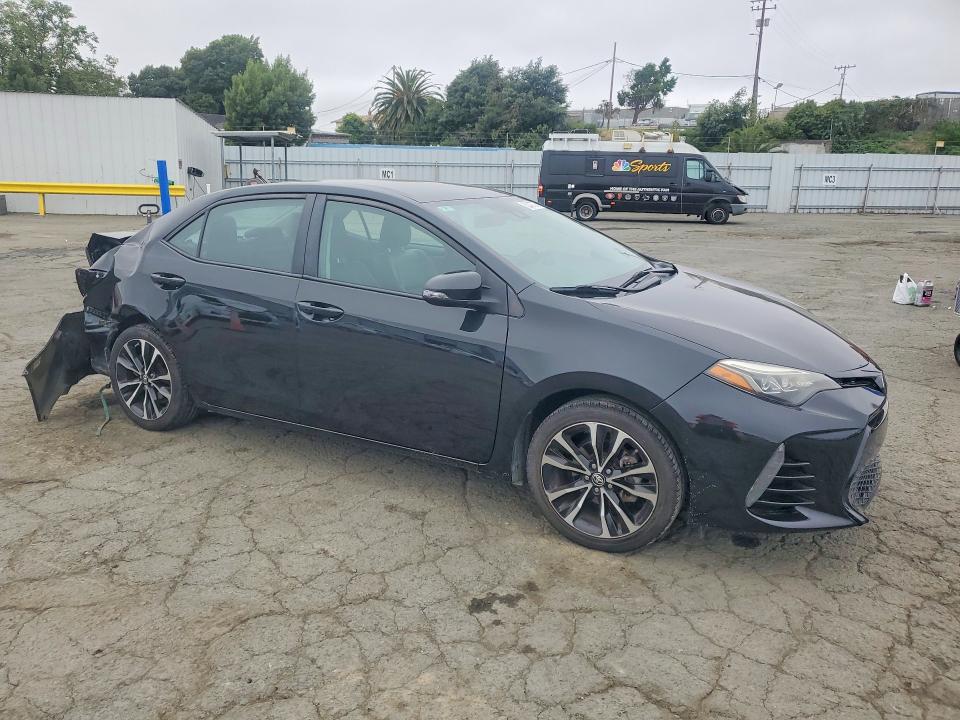 2018 Toyota Corolla VIN 2T1BURHE6JC078128 COPART salvage auction — REAR END, Ca - Salvage Certificate, sold $5,000 on 2026-07-10 (photo 4)