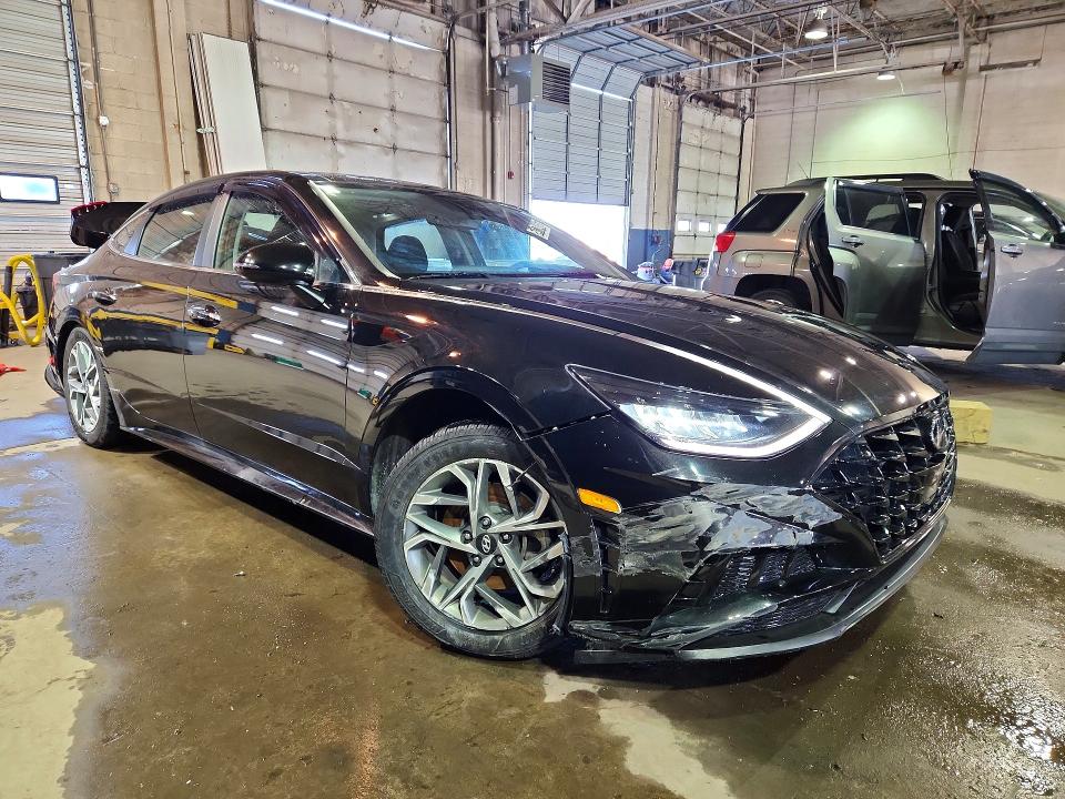 2022 Hyundai Sonata VIN KMHL14JA9NA218914 COPART salvage auction — REAR END, WV - CERTIFICATE OF TITLE, sold $1,250 on 2026-07-23 (photo 4)