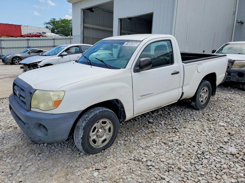 2007 Toyota Tacoma VIN 5TENX22N37Z327752 COPART salvage auction — MECHANICAL, Oh - Certificate Of Title, sold $1,100 on 2026-07-07 (photo 1)