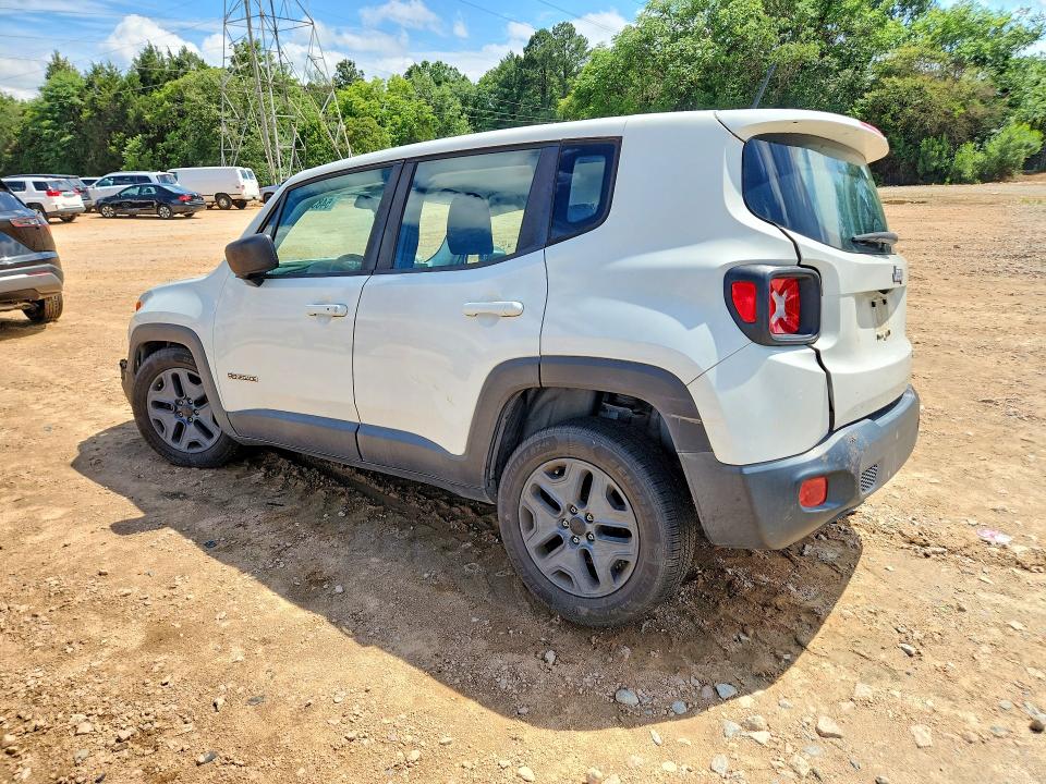 2016 Jeep Renegade VIN ZACCJAAT3GPD42491 COPART salvage auction — FRONT END, Nc - Salvage Certificate Of Title, sold $625 on 2026-08-10 (photo 2)