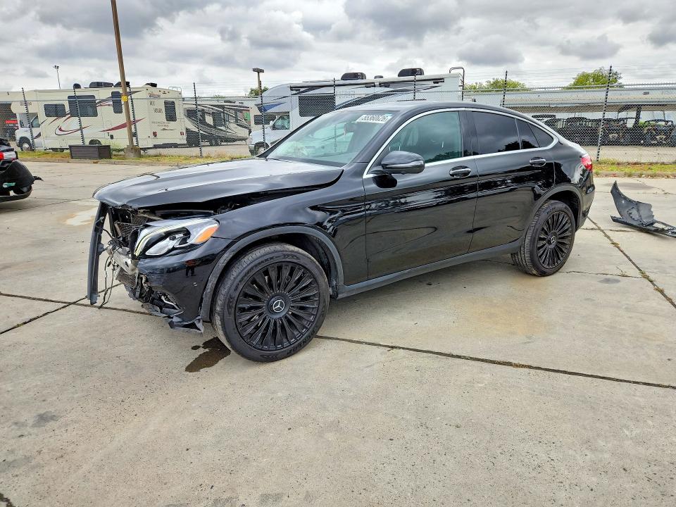 2019 Mercedes-benz Glc VIN WDC0J4KB7KF570123 COPART salvage auction — FRONT END, Ca - Salvage Certificate, sold $7,300 on 2026-08-13 (photo 1)
