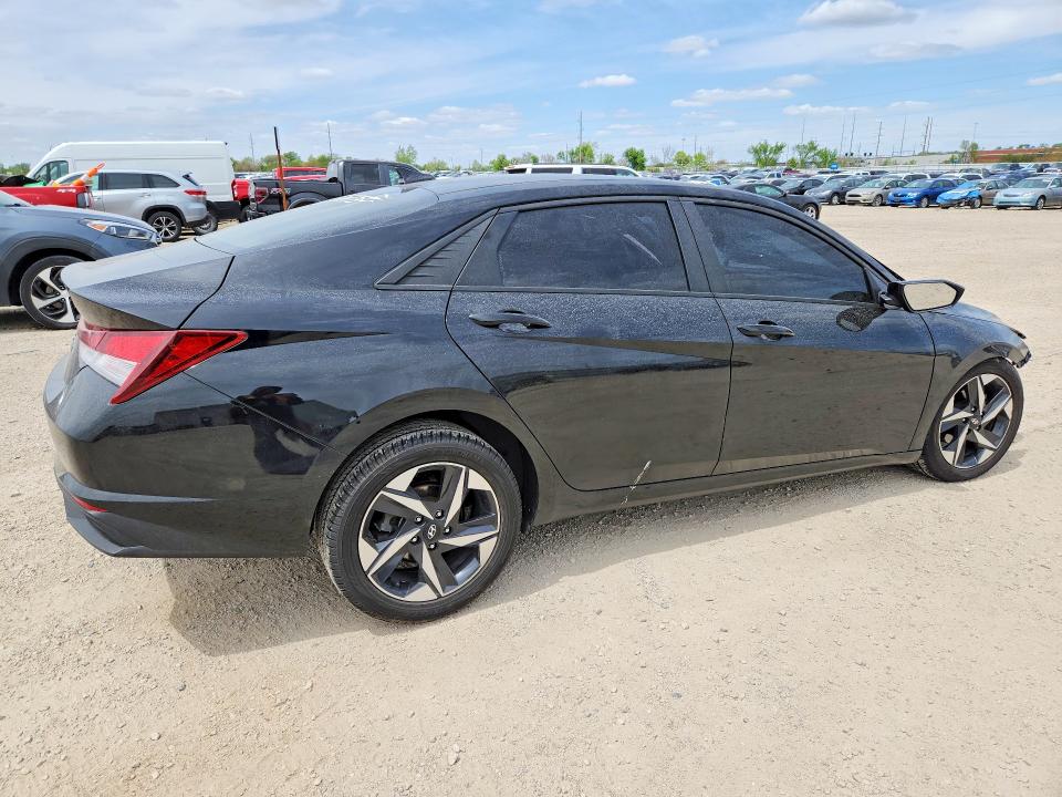 2023 Hyundai Elantra VIN KMHLS4AG4PU620262 COPART salvage auction — FRONT END, Ia - Cert Of Title-Salvage Title, sold $1,600 on 2026-07-15 (photo 3)