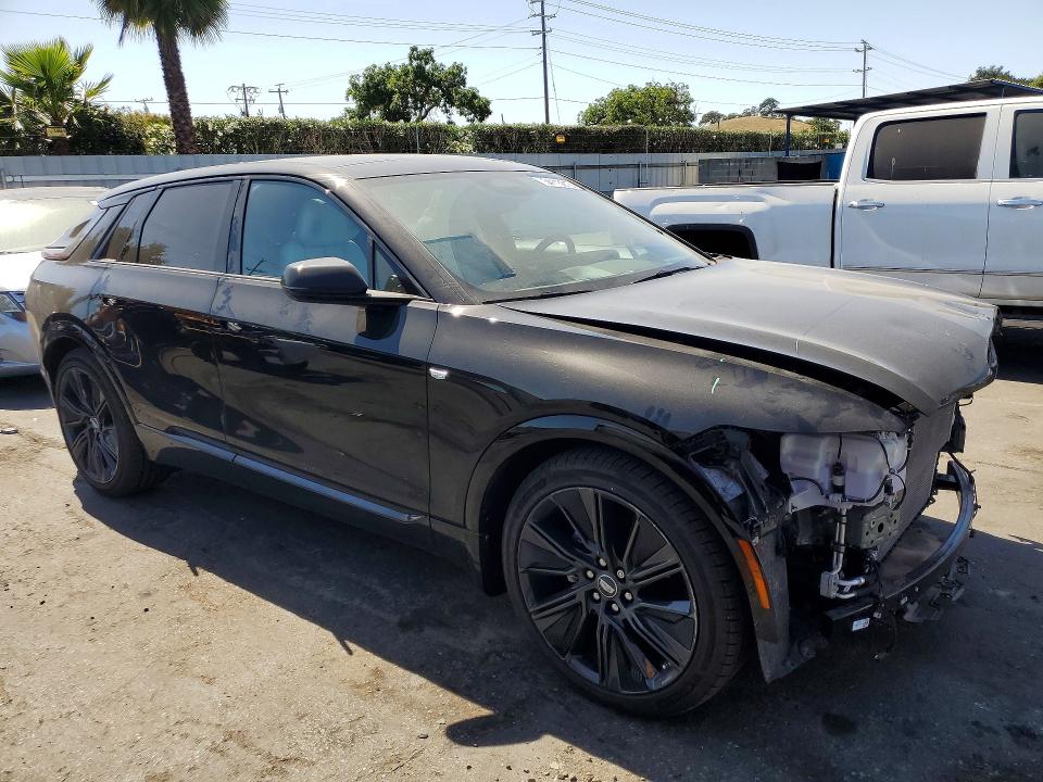 2025 Cadillac VIN 1GYKPYRLXSZ300153 COPART salvage auction — FRONT END, Ca - Salvage Certificate, sold $20,200 on 2026-07-07 (photo 4)