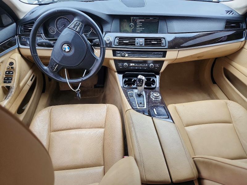 2012 BMW 5er VIN WBAFU7C53CDU57071 COPART salvage auction — MECHANICAL, Mt - Certificate Of Title, sold $575 on 2026-07-09 (photo 8)