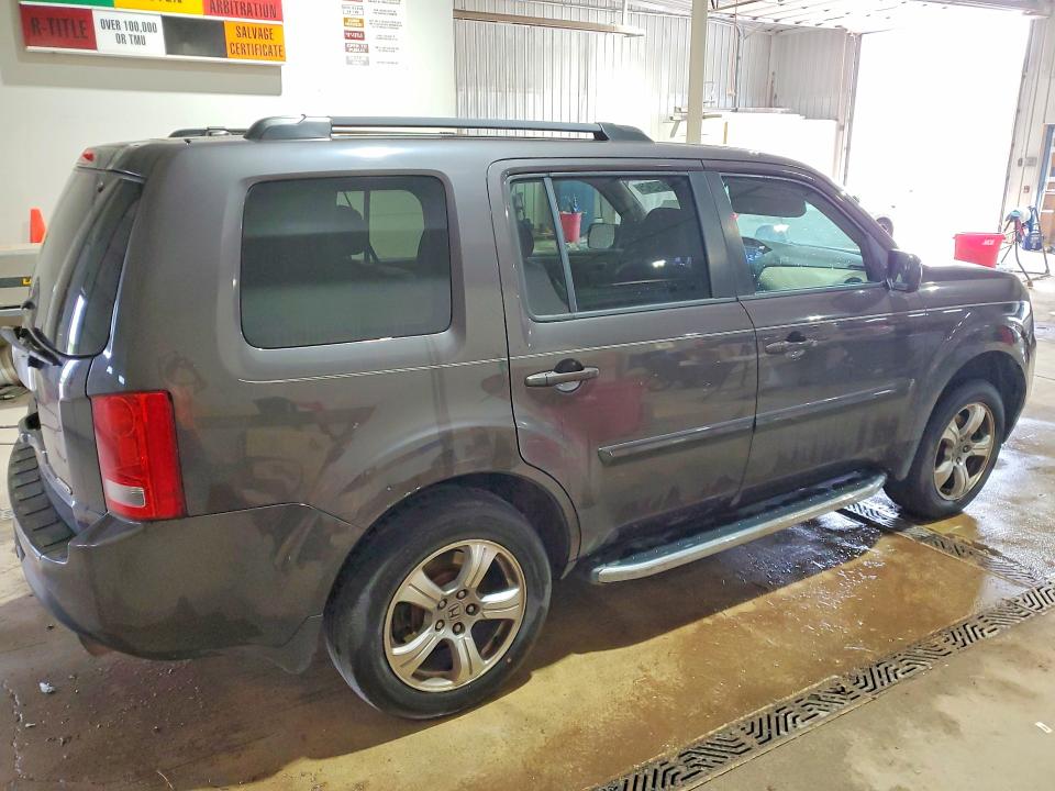 2013 Honda Pilot VIN 5FNYF4H50DB004792 COPART salvage auction — MINOR DENT/SCRATCHES, IN - CERTIFICATE OF TITLE, sold $1,350 on 2026-07-09 (photo 3)
