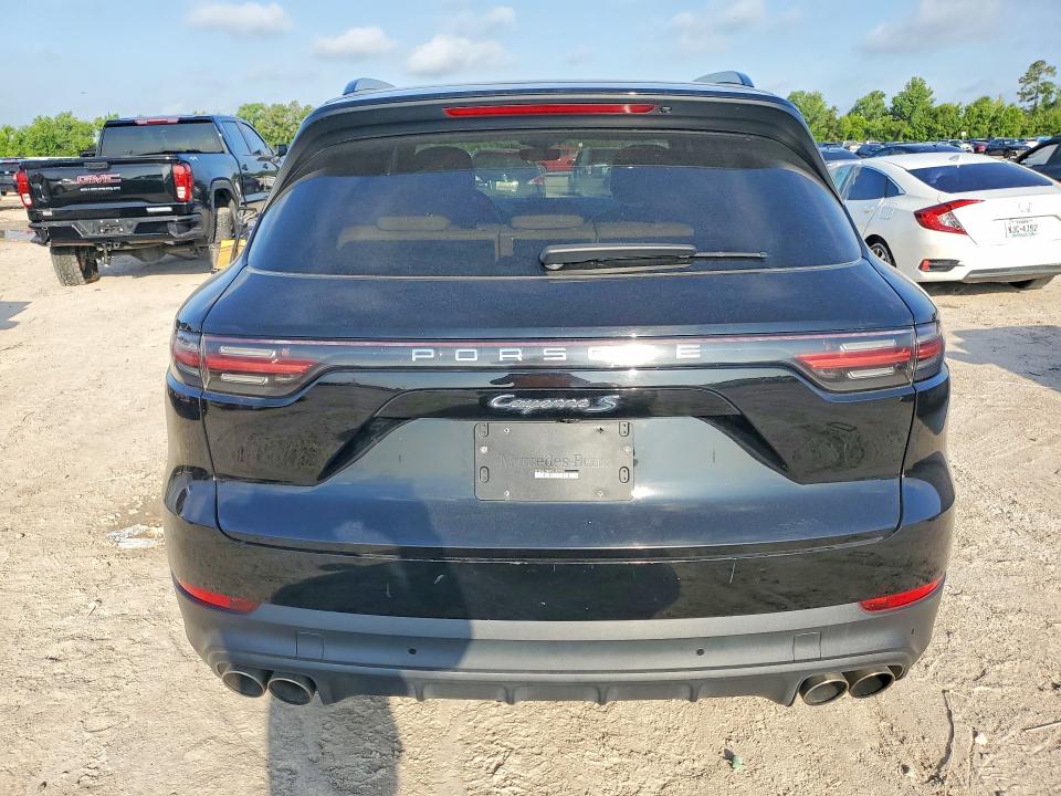 2021 Porsche Cayenne VIN WP1AB2AY6MDA29028 COPART salvage auction — MINOR DENT/SCRATCHES, Ga - Cert Of Title-Salvage, sold $44,000 on 2026-07-28 (photo 6)