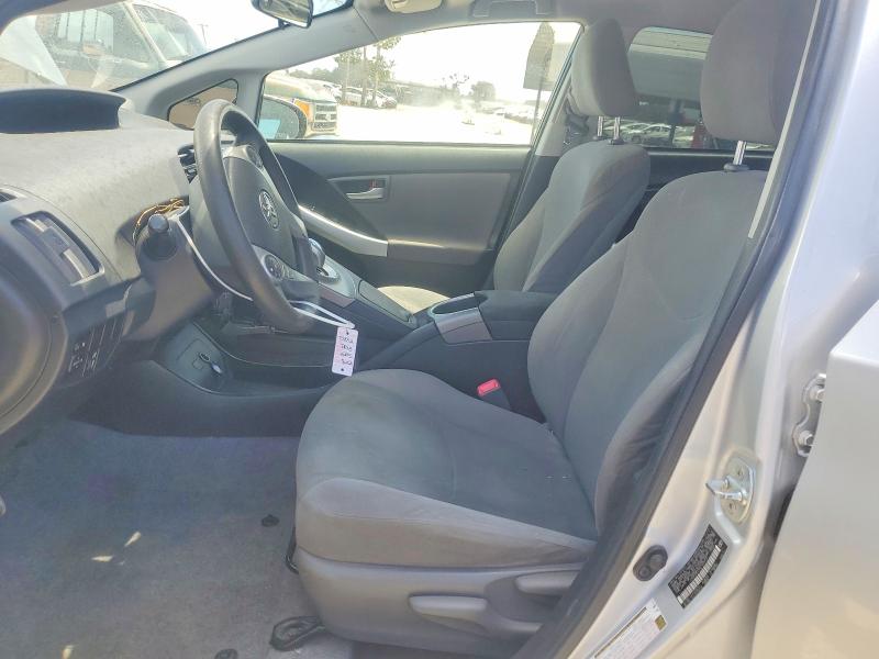 2013 Toyota Prius VIN JTDKN3DU5D1633151 COPART salvage auction — VANDALISM, Ca - Salvage Certificate, sold $400 on 2026-07-30 (photo 7)