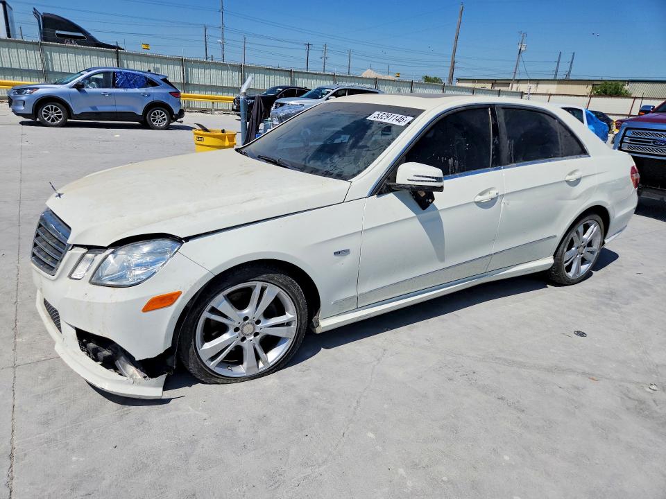 2012 Mercedes-benz E-klasse VIN WDDHF5KBXCA613356 COPART salvage auction — FRONT END, ID - SALVAGE CERTIFICATE OF TITLE, sold $800 on 2026-07-14 (photo 1)