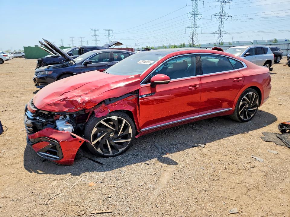 2021 Volkswagen Arteon VIN WVWTR7AN1ME002385 — COPART salvage auction photo