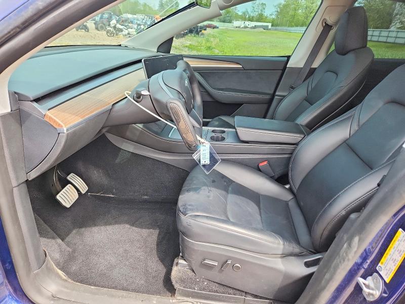 2023 Tesla Model y VIN 7SAYGDEF1PF856893 COPART salvage auction — SIDE, NY - MV-907A SALVAGE CERTIFICATE, sold $13,800 on 2026-07-06 (photo 7)