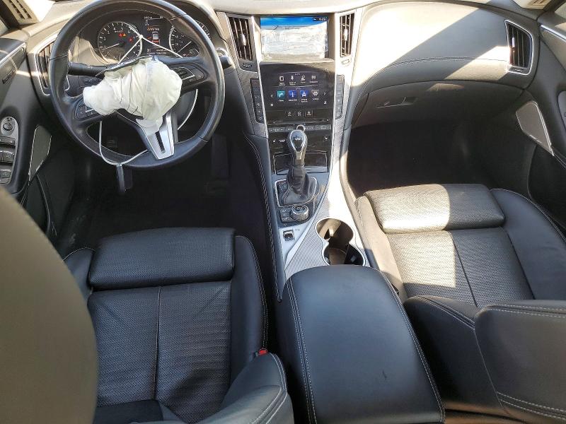 2019 Infiniti Q50 VIN JN1EV7AR8KM591240 COPART salvage auction — FRONT END, Nj - Cert Of Title-Salvage, sold $4,300 on 2026-07-24 (photo 8)