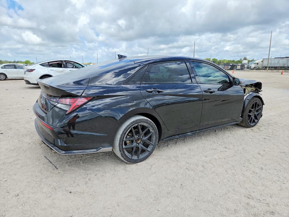 2025 Hyundai Elantra VIN KMHLR4DF8SU886505 COPART salvage auction — FRONT END, Fl - Cert Of Title Slvg Rebuildable, sold $5,700 on 2026-07-02 (photo 3)