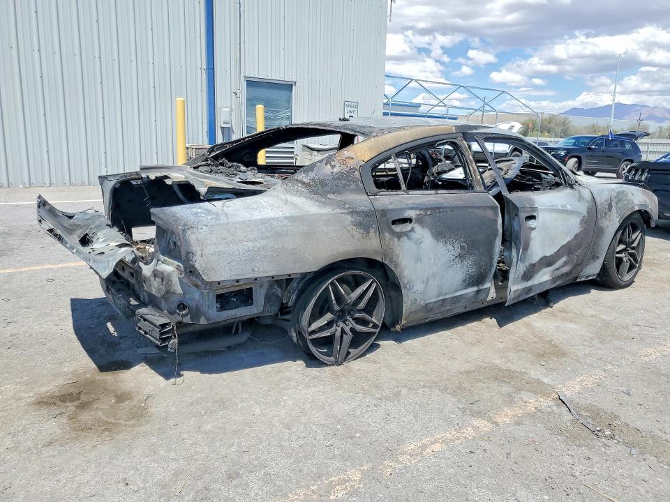 2014 Dodge Charger VIN 2C3CDXHG2EH165891 COPART salvage auction — BURN, Nv - Non-Repairable Vehicle Cert, sold $125 on 2026-07-09 (photo 3)