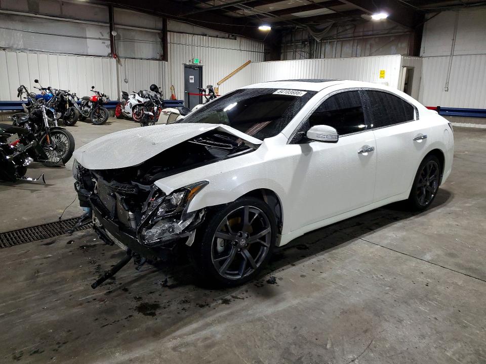 2014 Nissan Maxima VIN 1N4AA5AP4EC488438 — COPART salvage auction photo