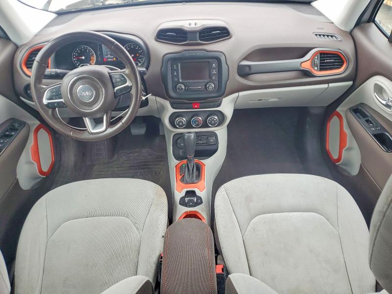2015 Jeep Renegade VIN ZACCJBBT1FPB78760 COPART salvage auction — FRONT END, RI - SALVAGE CERTIFICATE OF TITLE, sold $2,200 on 2026-07-09 (photo 8)