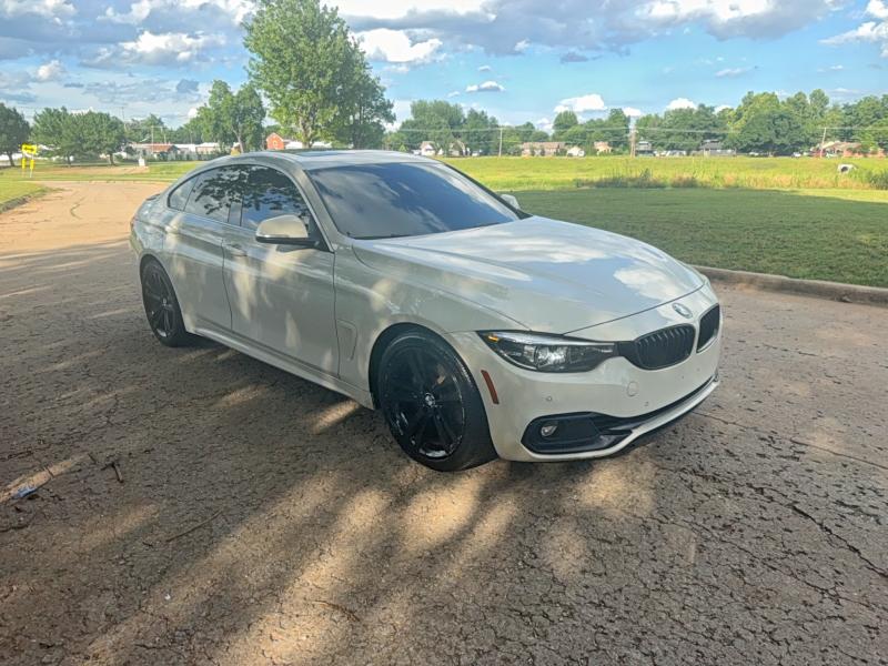 2018 BMW 4er VIN WBA4J1C53JBA30076 COPART salvage auction — MINOR DENT/SCRATCHES, Or - Salvage Title Certificate (P), sold $5,300 on 2026-07-09 (photo 1)
