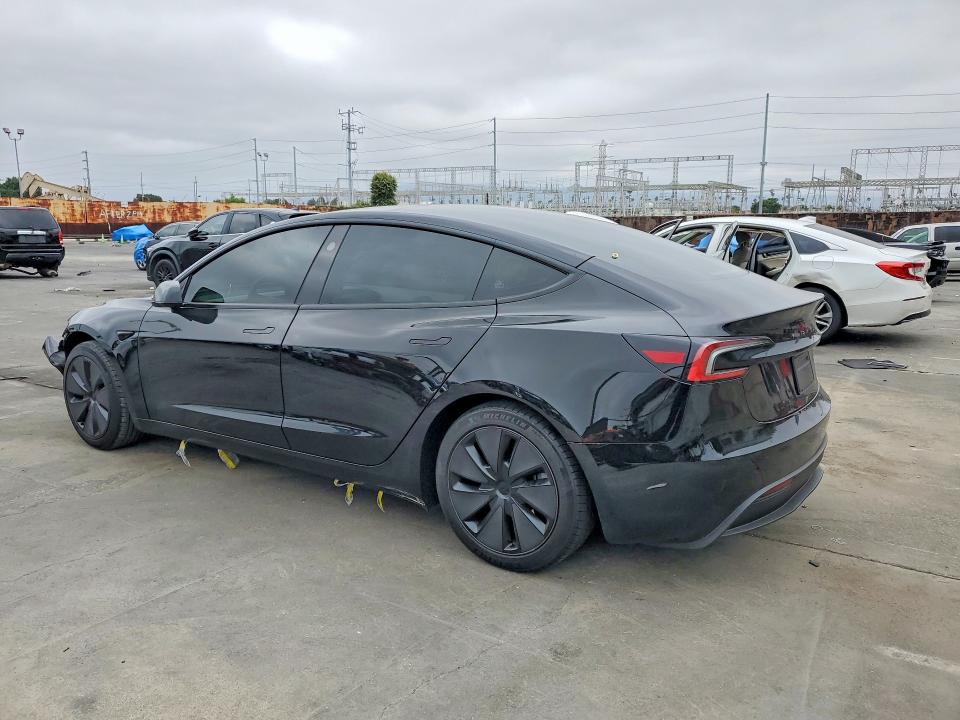 2024 Tesla Model 3 VIN 5YJ3E1EA5RF829909 COPART salvage auction — FRONT END, Ca - Salvage Certificate, sold $15,100 on 2026-07-29 (photo 2)