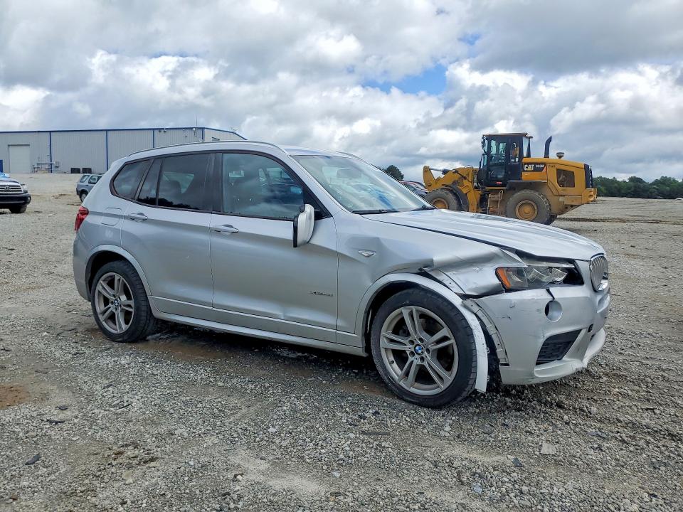 2014 BMW X3 VIN 5UXWX9C55E0D24085 COPART salvage auction — FRONT END, Nc - Salvage Certificate Of Title, sold $825 on 2026-07-08 (photo 4)