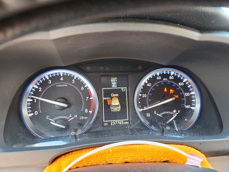 2014 Toyota Highlander VIN 5TDJKRFH4ES031501 COPART salvage auction — FRONT END, Or - Salvage Title Certificate, sold $125 on 2026-07-29 (photo 9)