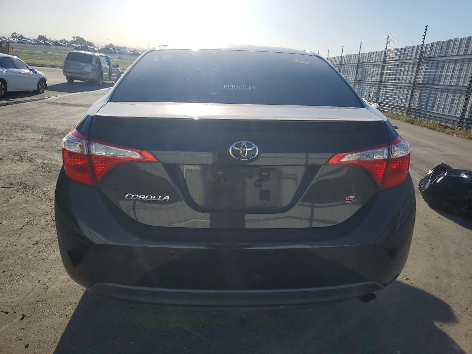 2016 Toyota Corolla VIN 5YFBURHE0GP425770 COPART salvage auction — FRONT END, CA - SALVAGE CERTIFICATE, sold $2,900 on 2026-07-23 (photo 6)