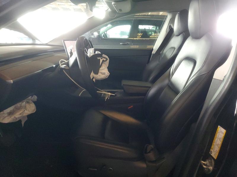 2021 Tesla Model y VIN 5YJYGAEE8MF138482 COPART salvage auction — FRONT END, CA - SALVAGE CERTIFICATE, sold $6,200 on 2026-07-13 (photo 7)