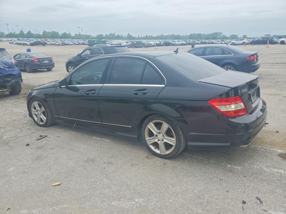 2011 Mercedes-benz C class VIN WDDGF8BB0BR157946 COPART salvage auction — FRONT END, MO - CERT OF TITLE-REPOSSESSED (P), sold $2,150 on 2026-07-31 (photo 2)