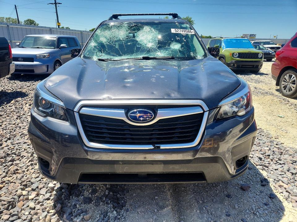 2020 Subaru Forester VIN JF2SKAGC3LH527482 COPART salvage auction — HAIL, Wv - Salvage Certificate, sold $4,850 on 2026-07-13 (photo 5)