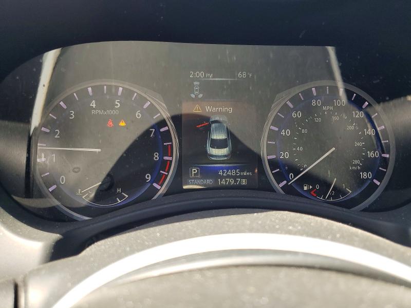 2014 Infiniti Q50 VIN JN1BV7AR2EM703523 COPART salvage auction — FRONT END, Nj - Cert Of Title-Salvage, sold $6,600 on 2026-07-20 (photo 9)