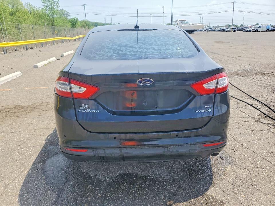 2014 Ford Fusion VIN 3FA6P0LU1ER244533 COPART salvage auction — MINOR DENT/SCRATCHES, Mi - Certificate Of Title, sold $525 on 2026-07-09 (photo 6)