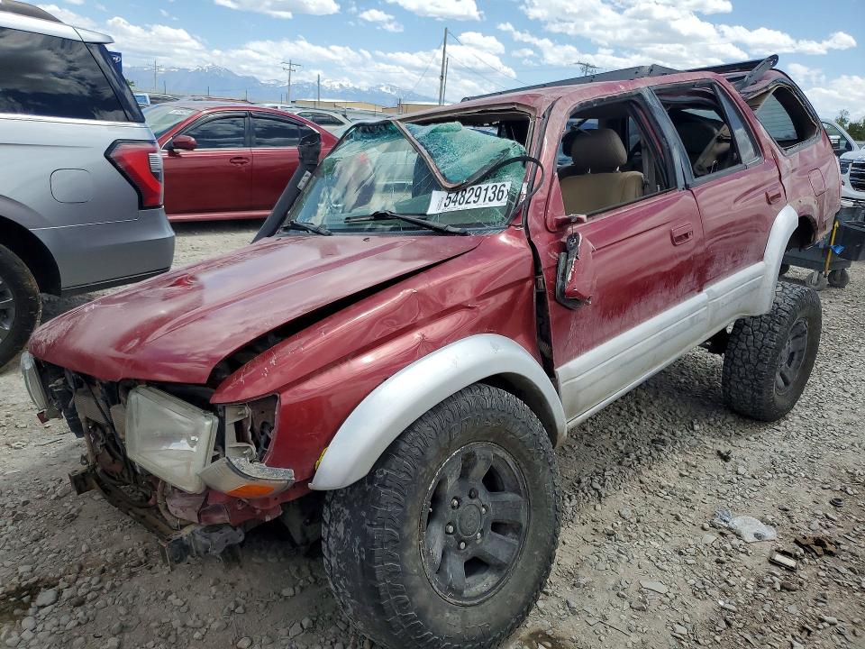 1996 Toyota 4runner VIN JT3HN87R9T0024331 COPART salvage auction — ROLLOVER, Ut - Salvage Certificate, sold $225 on 2026-07-17 (photo 1)