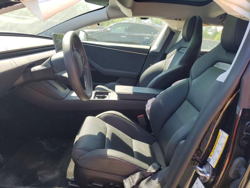 2025 Tesla VIN 5YJ3E1ET4SF036138 COPART salvage auction — FRONT END, Sc - Cert Of Title-Salvage, sold $14,100 on 2026-08-03 (photo 7)