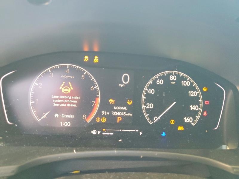 2025 Honda Civic VIN 19XFL2H89SE015033 COPART salvage auction — MECHANICAL, Sc - Certificate Of Title, sold $15,200 on 2026-07-09 (photo 9)