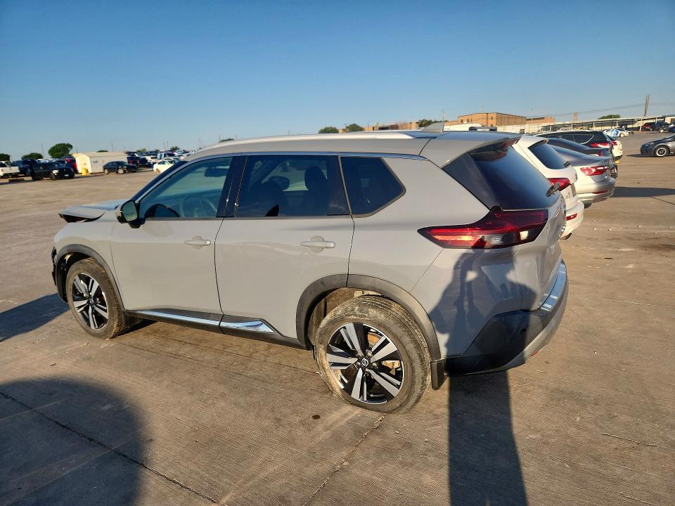 2021 Nissan Rogue VIN 5N1AT3CA8MC807240 COPART salvage auction — FRONT END, Tx - Salvage Vehicle Title, sold $8,900 on 2026-07-02 (photo 2)