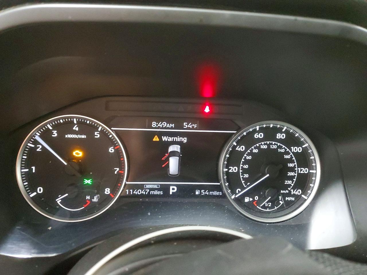 2022 Mitsubishi Outlander VIN JA4J4TA85NZ045219 COPART salvage auction — Minor Dent/Scratches, KY - CERTIFICATE OF TITLE, sold $6,900 on 2026-07-09 (photo 9)