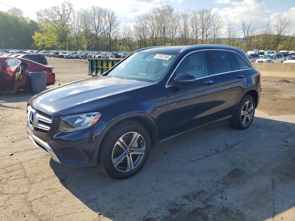 2018 Mercedes-benz Glc class VIN WDC0G4KB4JV021465 COPART salvage auction — MINOR DENT/SCRATCHES, WV - CERTIFICATE OF TITLE, sold $6,600 on 2026-07-09 (photo 1)