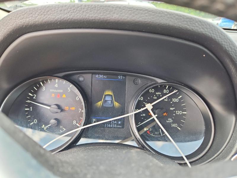 2020 Nissan Rogue VIN KNMAT2MT3LP514058 COPART salvage auction — FRONT END, Ga - Cert Of Title-Salvage, sold $1,950 on 2026-07-09 (photo 9)