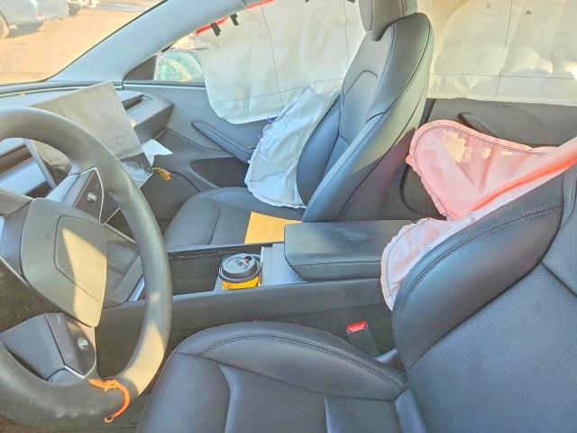 2025 Tesla Model 3 VIN 5YJ3E1EA1SF068267 COPART salvage auction — FRONT END, Md - Cert Of Salvage > 75% Damage, sold $5,500 on 2026-07-24 (photo 7)