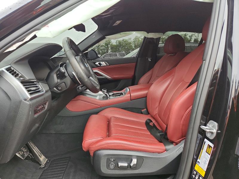 2022 BMW X6 VIN 5UXCY6C01N9K85524 COPART salvage auction — REAR END, Md - Cert Of Salvage > 75% Damage, sold $3,450 on 2026-07-28 (photo 7)