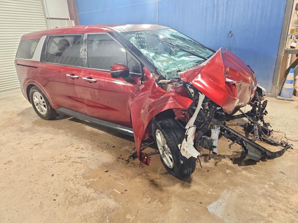 2022 Kia Carnival VIN KNDNB4H36N6173094 COPART salvage auction — FRONT END, Tx - Certificate Of Title, sold $1,750 on 2026-07-02 (photo 4)