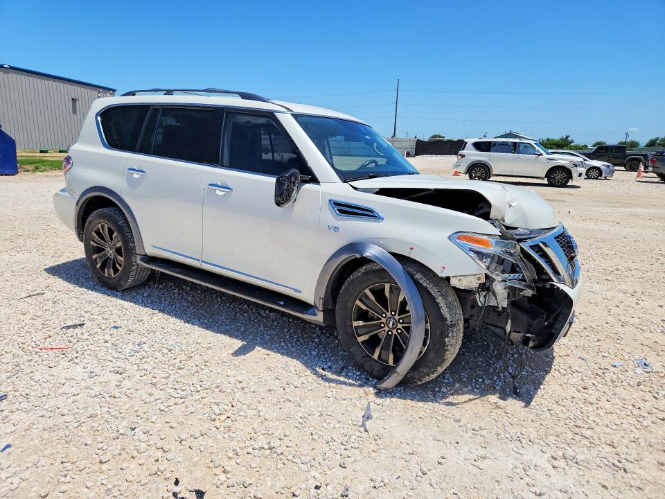 2018 Nissan VIN JN8AY2NF6J9330894 COPART salvage auction — FRONT END, Tx - Salvage Vehicle Title, sold $4,000 on 2026-07-16 (photo 4)