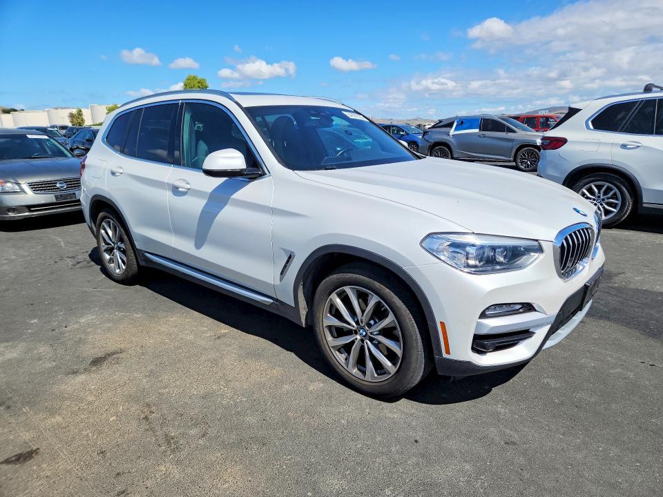 2019 BMW X3 VIN 5UXTR7C53KLR51330 COPART salvage auction — UNDERCARRIAGE, Ca - Salvage Certificate, sold $8,900 on 2026-07-15 (photo 4)